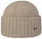 Stetson Northport Wintermütze aus Merinowolle - Mütze Made in Italy - Seemannsmütze für Damen/Herren - Wollmütze Herbst/Winter - Merinomütze beige-meliert One Size