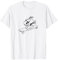 Frosch mit japanischer Maske auf einem Longboard. Stilisierte Kunst T-Shirt