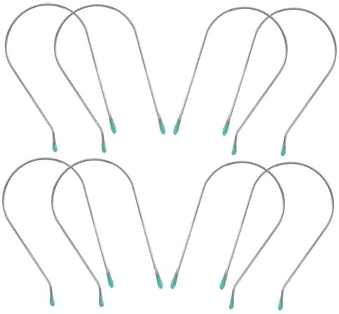 FRCOLOR 8stücke Heizung Curling Roller Ersatz Clips u Formige Haar Curler Clips Für Lockenwickler