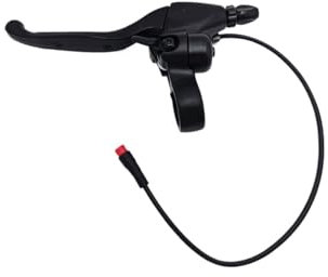 BIPANO Elektrischer Bremshebel, for Kaabo Mantis, for KUGOO, G-Booster, Elektroroller, Fahrrad, Aluminiumlegierungsbremse, MTB, Rennrad, E-Bremse Roller-Handbremse(Nutt Left)