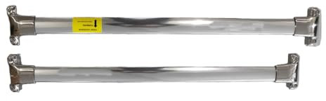 ELNas Dachgepäckträger Querträger, für Mercedes Benz X204 GLK 2008-2015- Aluminium Dachgepäckträger, Querträger Cargo Gepackträger Fahrradträger Dachboxen