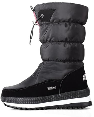 Stivali Donna Pelle Vera Offerta Scarpe da Neve Bambina Scarpe Donna Invernali Comode Scarponi Sci Donna Offerta Women Boots Knee Tronchetto Donna con Tacco Tronchetti Donna con Tacco