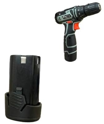 Batteria di ricambio a Ioni di Litio 12 Volts Ricaricabile Capacità 1300 mAh per trapano avvitatore Kombo KO832