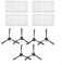 Per MEDION Spazzola Laterale Ricambio - Filtro Set Accessori - per MD 19500 19510 19511 19900 - Robot Aspirapolvere