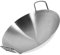 SHOWERORO Wok Inoxidable Mango Doble Sartén Antiadherente Utensilio de Cocina Práctico Redondo para Cocinar 30 Cm