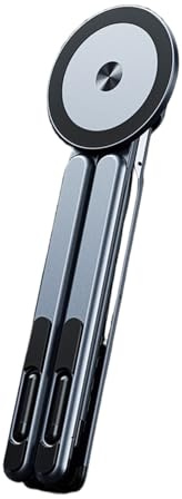Tablet Ständer Magnetischer Halter Aus Aluminiumlegierung Für Laptop Und | Smartphone Halterung mit Stativ Für Das Büro Outdoor Indoor Den Schreibtisch Zuhause Und