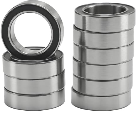 Ollanoos 10 Stück 6700-2RS Kugellager, 10 x 15 x 4mm Rillenkugellager, Ersatz für VORON Mobius 2, Ersatz für VORON Mobius 3