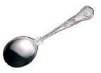 12 Kings Soup Spoons Cutlery Dining Set Canteen