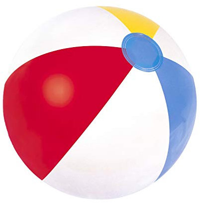 Bestway, Inflatable Panel Beach Ball, Multi Colour Swimming Pool Toy, Multiple Sizes