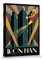 1art1 Iron Man Poster Marvel Comics, Art Deco Bilder Leinwand-Bild Auf Keilrahmen | XXL-Wandbild Poster Kunstdruck Als Leinwandbild 40x30 cm
