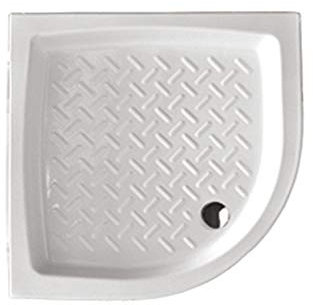 Ceramica Althea - Piatto Doccia Hera 90X90X11H Curvo - Incluso di piletta sifonata della Silfra.