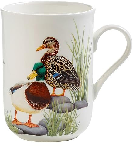Becher 330 ml ENTE - Birds of the World - Maxwell & Williams/Bone China/Kaffeebecher/Pott