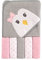 Luvable Friends Hooded Towel and 5 Washcloths, Penguin