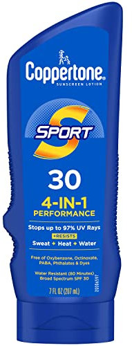 Coppertone SPORT Sunscreen Lotion Broad Spectrum SPF 30 (7-Fluid-Ounce)