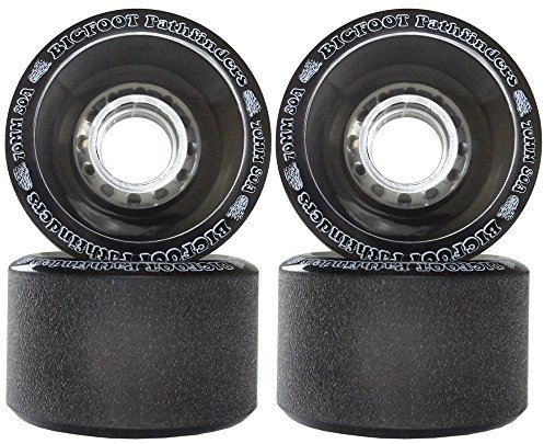 Bigfoot Freeride Longboard Rollen Stoneground Pathfinders 70 mm x 45 mm 80 A Schwarz