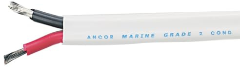 Anchor Marine Grade 639 – 121710 2-Core estañado Copper, 1.31 mm, 30 m