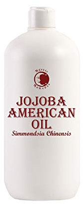 Mystic Moments | Jojoba Goldener Trägeröl 1 Liter - reines & natürliches Öl perfekt für Haare, Gesicht, Nägel, Aromatherapie, Massage und Ölverdünnung Veganer GVO frei