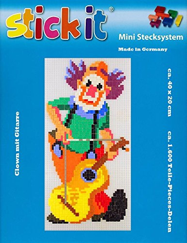 stickit Mini Stecksystem Clown mit Gitarre ca. 1.600 Teile Nr. 41111