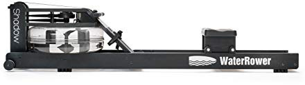 WaterRower Rudergerät Shadow/Schwarz mit S4 Leistungsmonitor