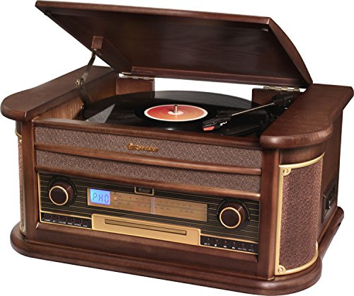 Roadstar HIF-1996BT Système Audio Vintage avec Bluetooth