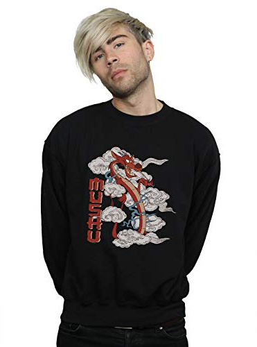 Disney Men's Mulan Mushu Dragon Sweatshirt