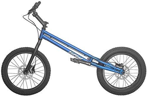 MU 20-Zoll-Bmx Trial Bike/Fahrrad-Trial Für Anfänger Und Fortgeschrittene, Crmo Rahmen Und Gabel, Mit Bremse,Blau,Verbesserte Version