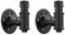 Elibbren Paquete de 2 ganchos de pared vintage para bata de baño y toalla para colgar, estilo rústico, industrial, de hierro, para colgar en la pared, resistente, accesorios de montaje incluidos