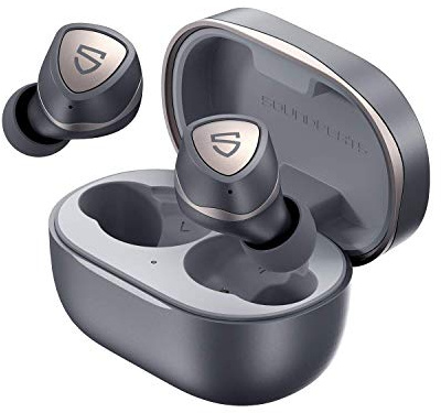 SoundPEATS Sonic Wireless Earbuds in-Ear Bluetooth Headphone, Bluetooth 5.2 Earbuds APTX-Adaptive Wireless Earphones with Immersive Bass, TrueWireless Mirroring 35 Hrs USB-C Mono/Stereo Game Mode