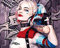 Maysurban Peinture par Numero Kits DIY Acryliques Kit de Peinture par Numéro Peinture Numéro pour Adultes avec Brosses et Peintures sans Cadre 40x50cm (Harley Quinn, 40x50cm sans cadre)
