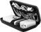 ACOCOBUY Organisateur Accessoires Électroniques, Etui pour Disque Dur Externe 2,5 Pochette Voyage Portable Résistant Aux Chocs Étui de Transport Organiseur de EVA Sac Power Bank Étui Sac Fibre Noir