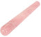 Piedra mineral de cristal de cuarzo rosa natural, varita Gua Sha Yoni, cuarzo rosa