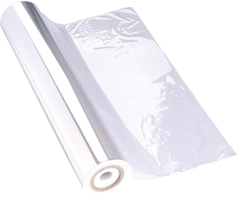 Transparente Geschenkfolie, Cellophan-Folie, Geschenkkorb-Folie 50 cm x 200 m