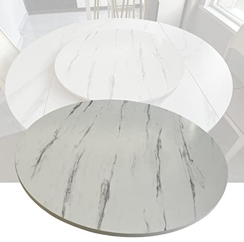 WORDFUN Plato Giratorio Redondo, 50cm/60cm/70cm Lazy Susan Bandeja De Servicio para Mesa De Comedor, Pantalla De Cocina Bandeja Giratoria, Bandeja Giratoria Redonda
