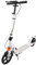 Faltbar City Roller,Tretroller Scooter bis 100kg,Cityroller Erwachsene Klappbar Tretroller 200mm mit Handbremse,Höhenverstellbar (Weiß)