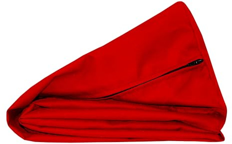 POKAR Bezüge für Palettenkissen Wasserabweisend Palettenauflagen Palettenmöbel Palettensofa, Rückenlehne 120x40, Rot