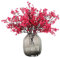 JAKY-Global 12pcs Babys Breath Künstliche Blumen Gypsophila Bouquet Bulk Fake Frühling Seide Kleine Blumen Real Touch Faux Floral für Haus Schlafzimmer Küche Garten Hochzeit Weihnachten Dekor (Rose)
