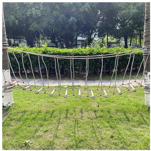 Dubbla Slackline-tillbehör, Träningsplats För Hinder Utomhus Ninja-rep Lekplats-repstegebro(Size:6.5ft/2m)