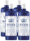 Tonico Rinfrescante ACQUA DISTILLATA ALLE ROSE 300ml (4 Flaconi)