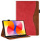 CASAFUNY Custodia Cover Compatibile con Huawei MatePad SE 11 Pollici 2024 Custodia Protettiva Case in Pelle PU con Auto Sveglia/Sonno per Huawei MatePad SE 11 2024, Rosso