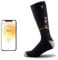 Vulpés HeatSock V1 - Intelligente Beheizbare Socken | Merinowolle | Smartphone Steuerung (M (40-43))