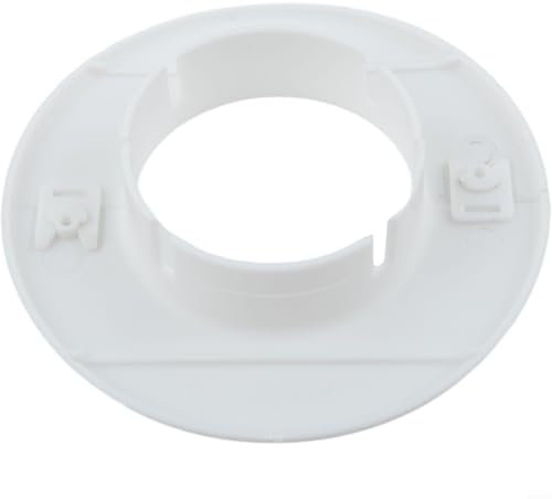 Zeroupshop Lochabdeckung Rosetten Kabeleinführung Durchgang, Rosette Kragen Rose Abdeckung für Rohrlöcher Lücken, für Klimaanlagenrohre (70mm)