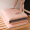 Matelas futon japonais, tapis tatami, lit simple/double/queen/king size, matelas pliable au sol, portable de voyage et de camping (rose, 90 x 200 cm)