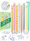 8x Cartoon Radierbare Stifte Kugelschreiber Gelstifte Tierstifte [Tintenfarbe: Blau, Spitze: 0,7mm] - Erasable Pen Set für Kinder Studenten Schule Büro - Schultüte Füllung