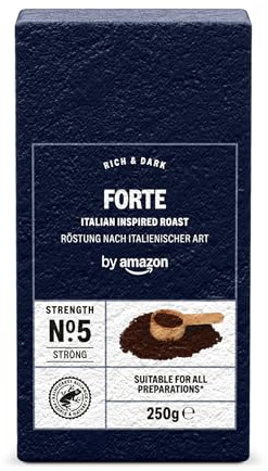 by Amazon Fort Café Torréfié Moulu, 250g e