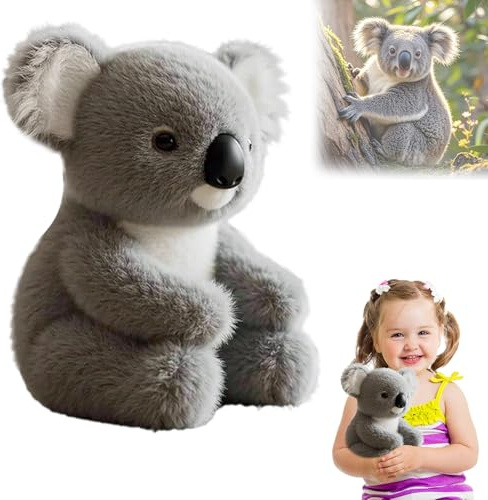 Koaly – Emotional Healing On Demand, Weicher Koala Plüschtier Spielzeug, The Koaly – Emotionale Heilung Auf Abruf, Ultra-Soft Koala Plush, Niedlich Koa-la Bär Plüschtier, Cozy Snuggles for All Ages