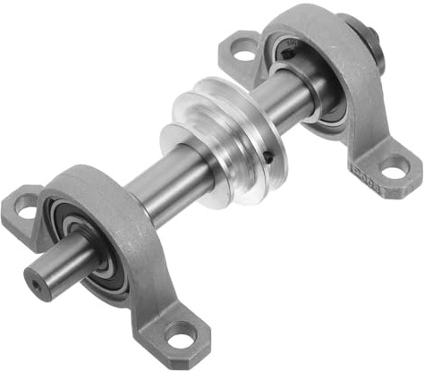HOMSFOU Spindellager-Sattelrolle für Tischsägen-Zubehör, leicht, kompakt, Drehwerkzeug, Drehmaschine, Spindel für Heimwerker, Holzbearbeitung, Schneidemaschine, Hochgeschwindigkeit, präzise Schnitte