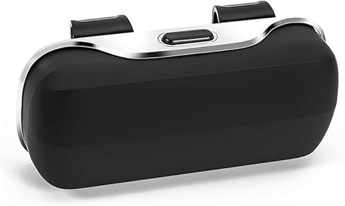 JINHUAHUOTUI Porta Occhiali Auto per Fiat Ducato 2025-2020, Supporto Parasole Custodia Universale Clip per Occhiali da Sole Organizer Accessori Interni Macchina