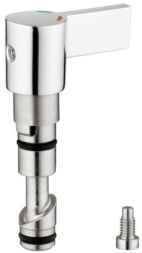 GROHE Mischwelle mit Hebel (Original Ersatzteil, Langlebig, Robust, Herstellergarantie: 5 Jahre), Chrom, 42363000