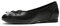 Clarks Women's Couture Bloom Ballet Flats, Black Leather, 7 UK
