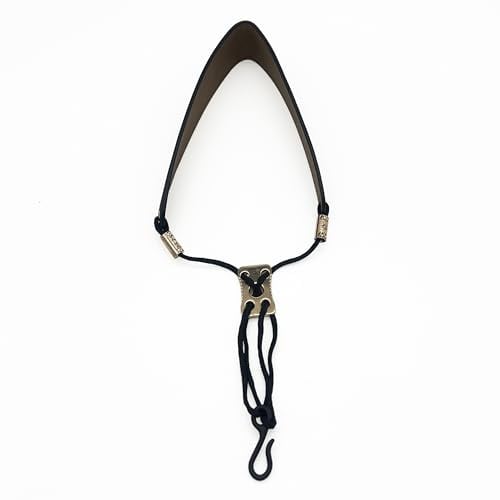 Kindergurt für Klarinette Nackengurt Soundman Kinderklarinette (aus Leder) für Kinder Gurt Strap höhenverstellbar extra stabiler Karabiner kids